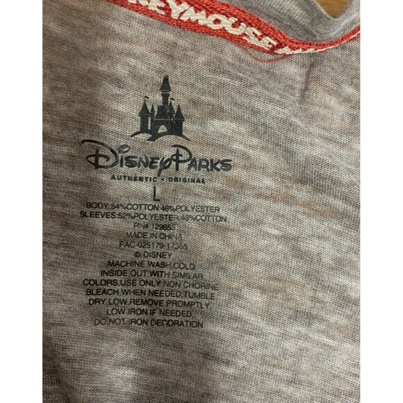 Disney Parks~WDW Mickey Mouse Baseball~T-Shirt~Size Large - Picture 5 of 5